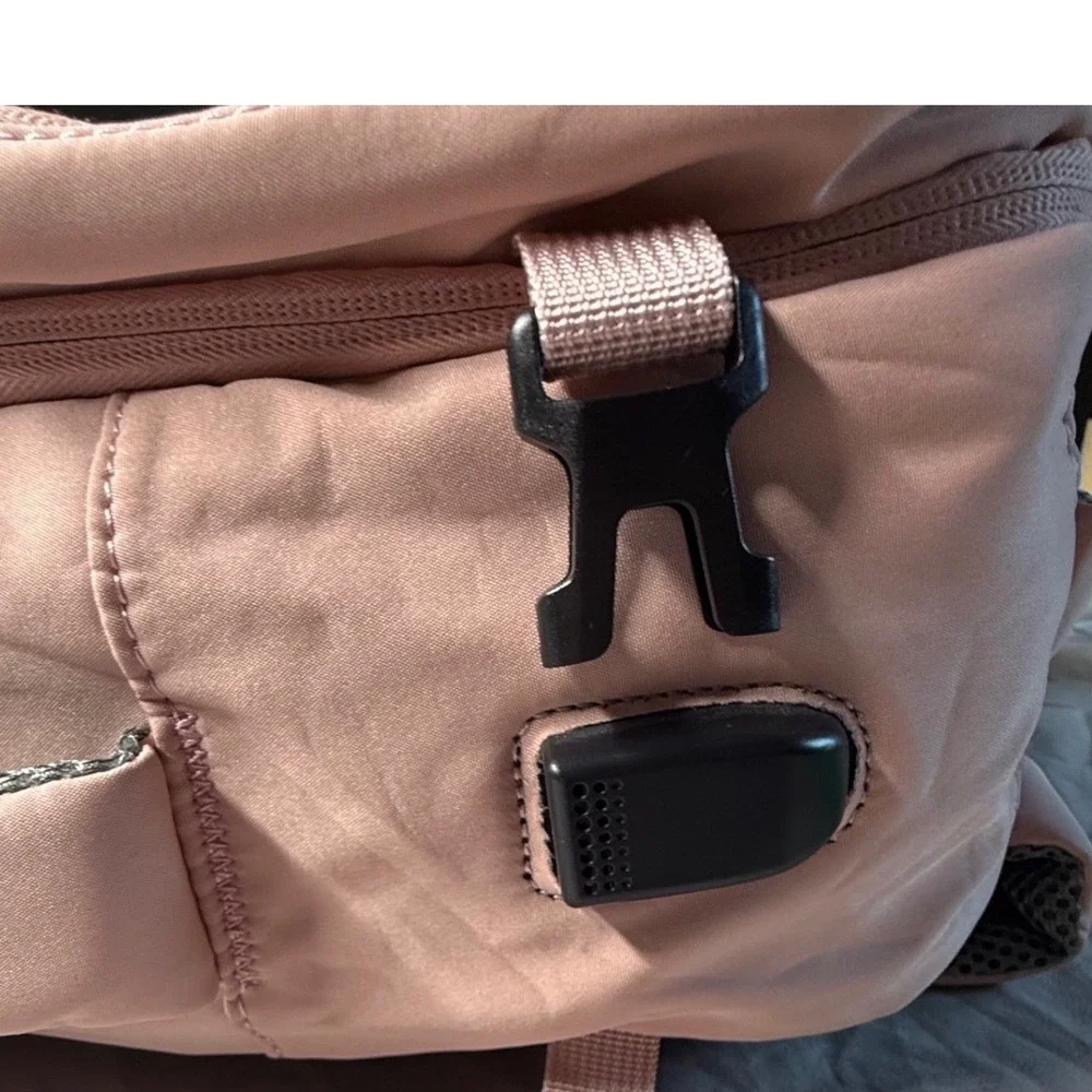 Taygeer Travel Laptop Backpack Pink USB Charging 17